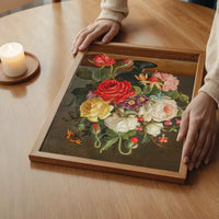 Flowers by Christian Juel Möllback Still Life Painting