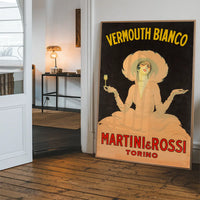 Vermouth Blanco Martini Vintage Alcohol Poster Print