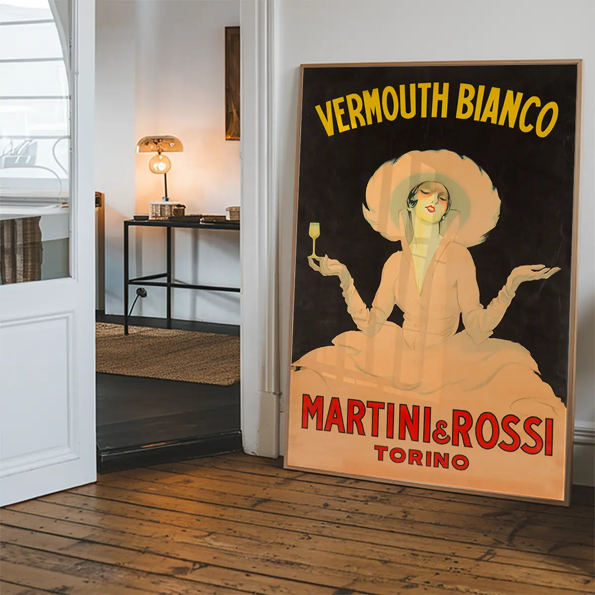 Vermouth Blanco Martini Vintage Alcohol Poster Print