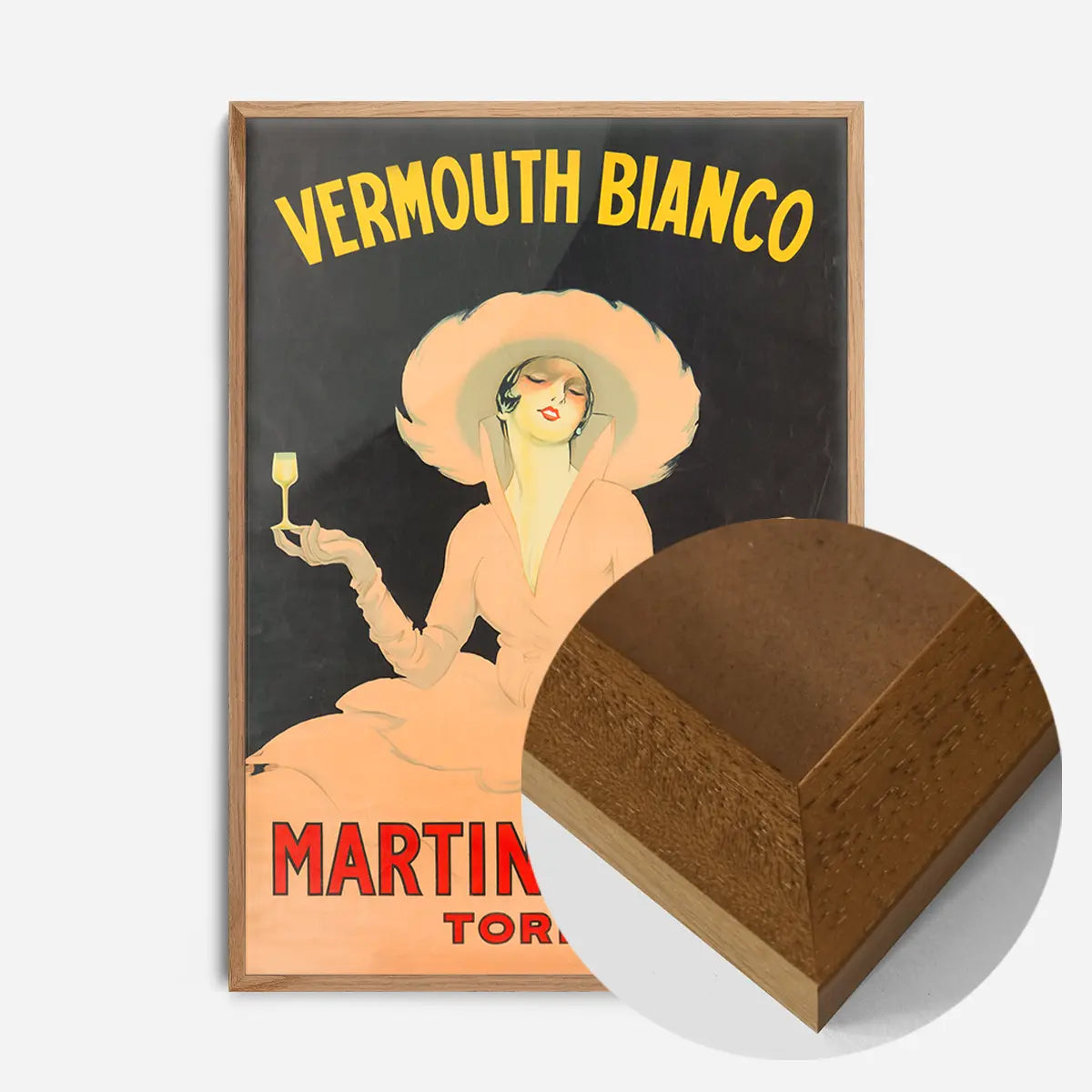 Vermouth Blanco Martini Vintage Alcohol Poster Print