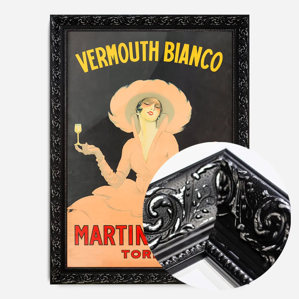 Vermouth Blanco Martini Vintage Alcohol Poster Print