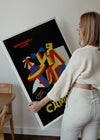 Bitter Campari Black & Yellow Poster Print