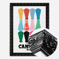 Black Ornate Frame