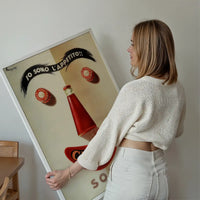 Campari Face Poster Print