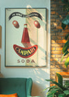 Campari Face Poster Print
