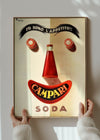 Campari Face Poster Print
