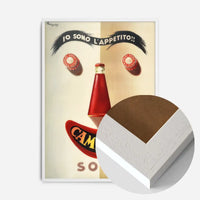 Campari Face Poster Print