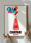 Campari Red Bottle Poster Print