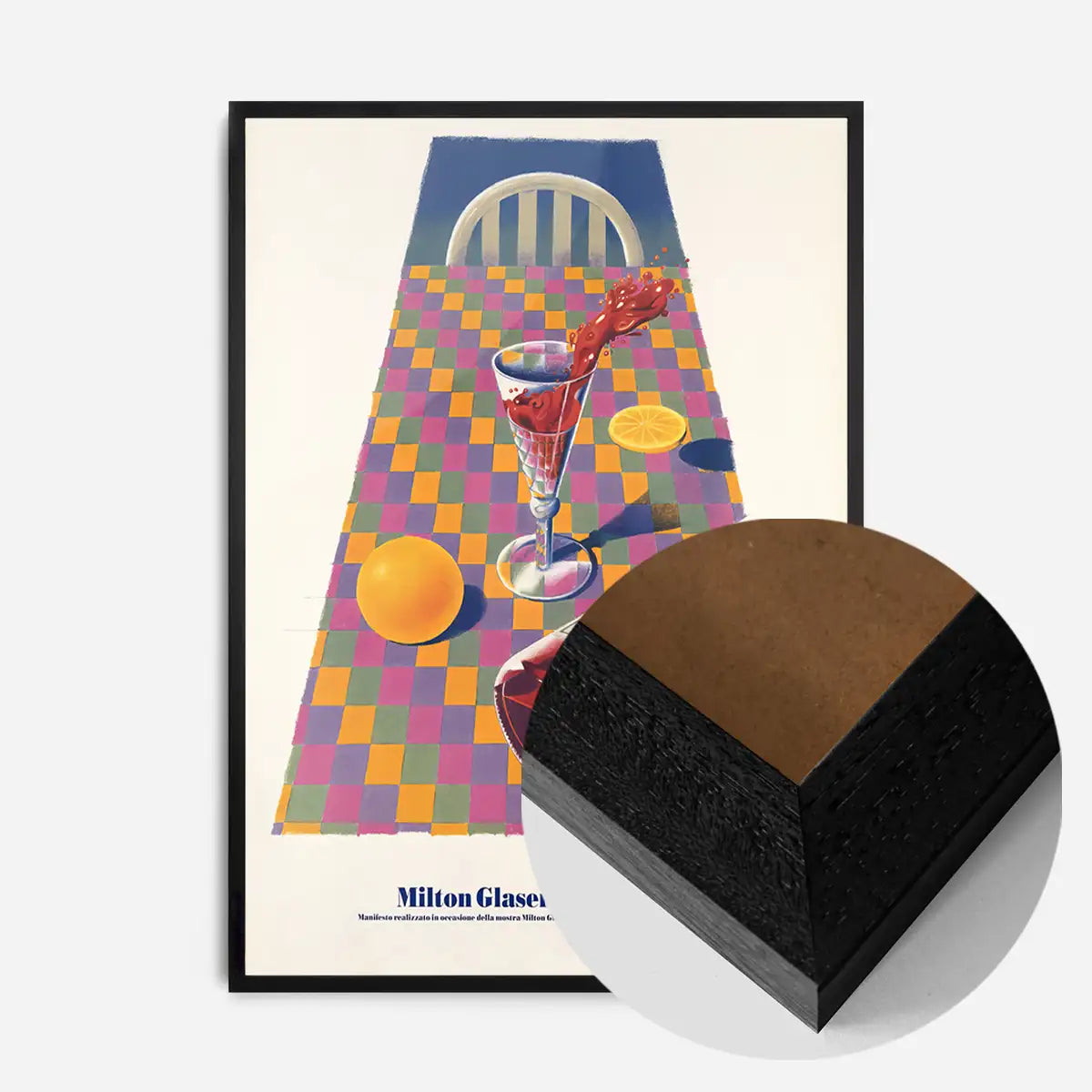 Campari Dining Table Poster Print