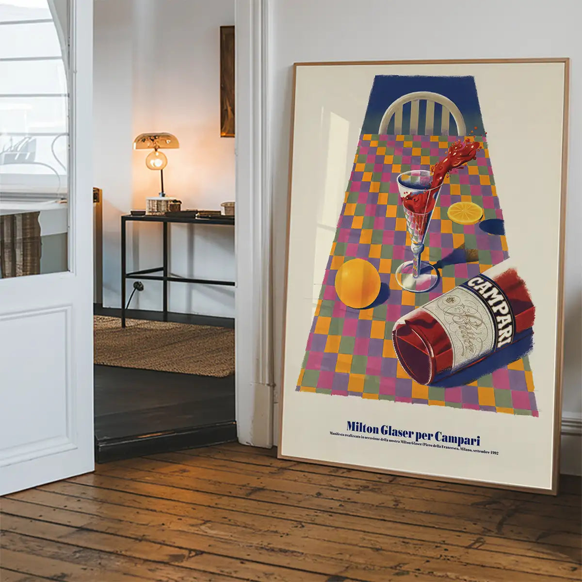 Campari Dining Table Poster Print