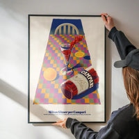 Campari Dining Table Poster Print