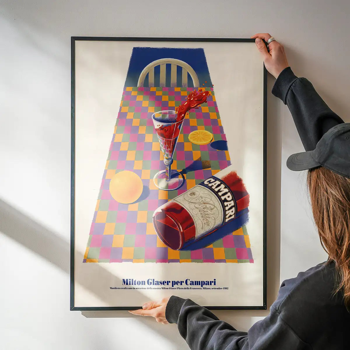 Campari Dining Table Poster Print