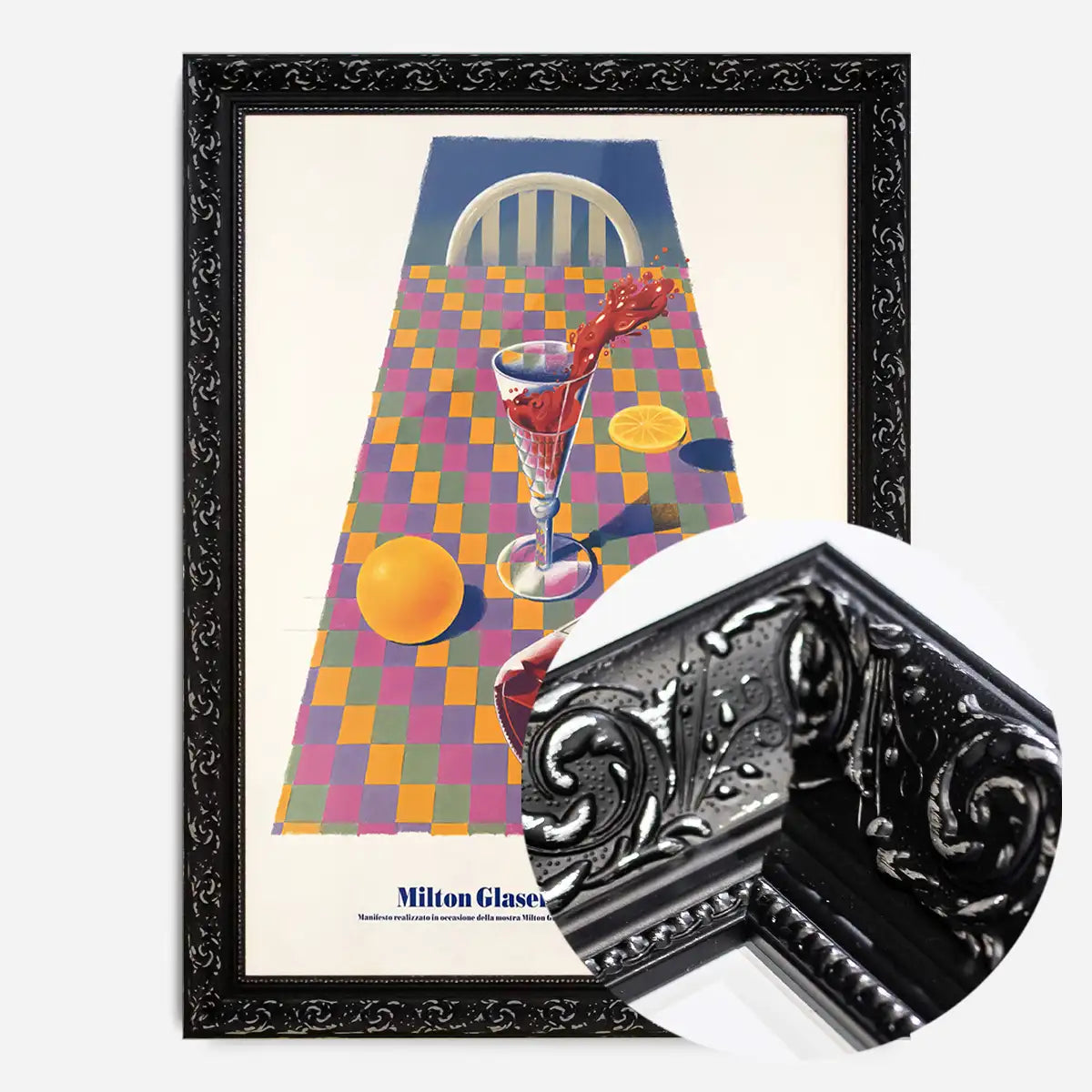 Campari Dining Table Poster Print