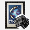Black Ornate Frame