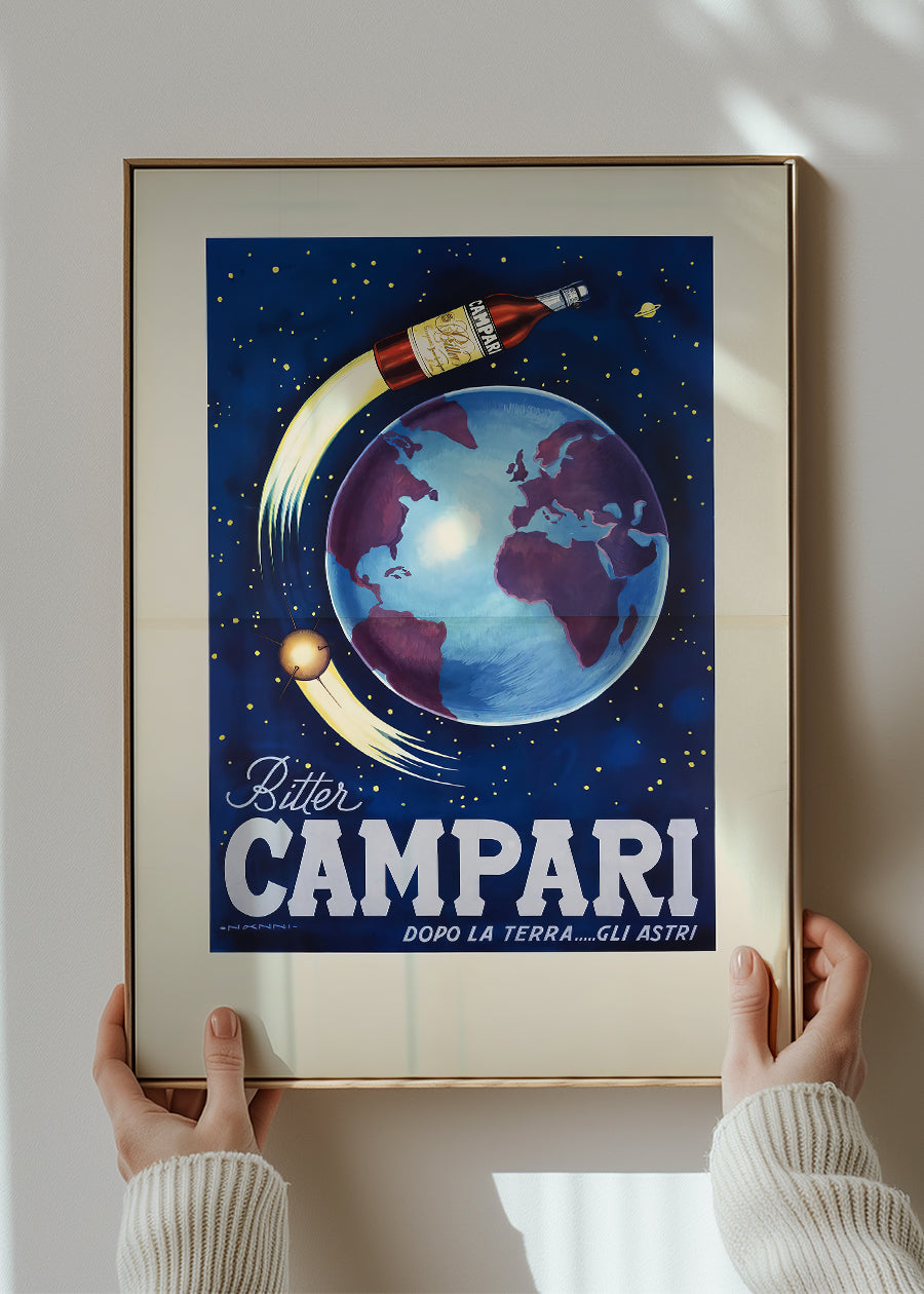 Campari Space Poster Print