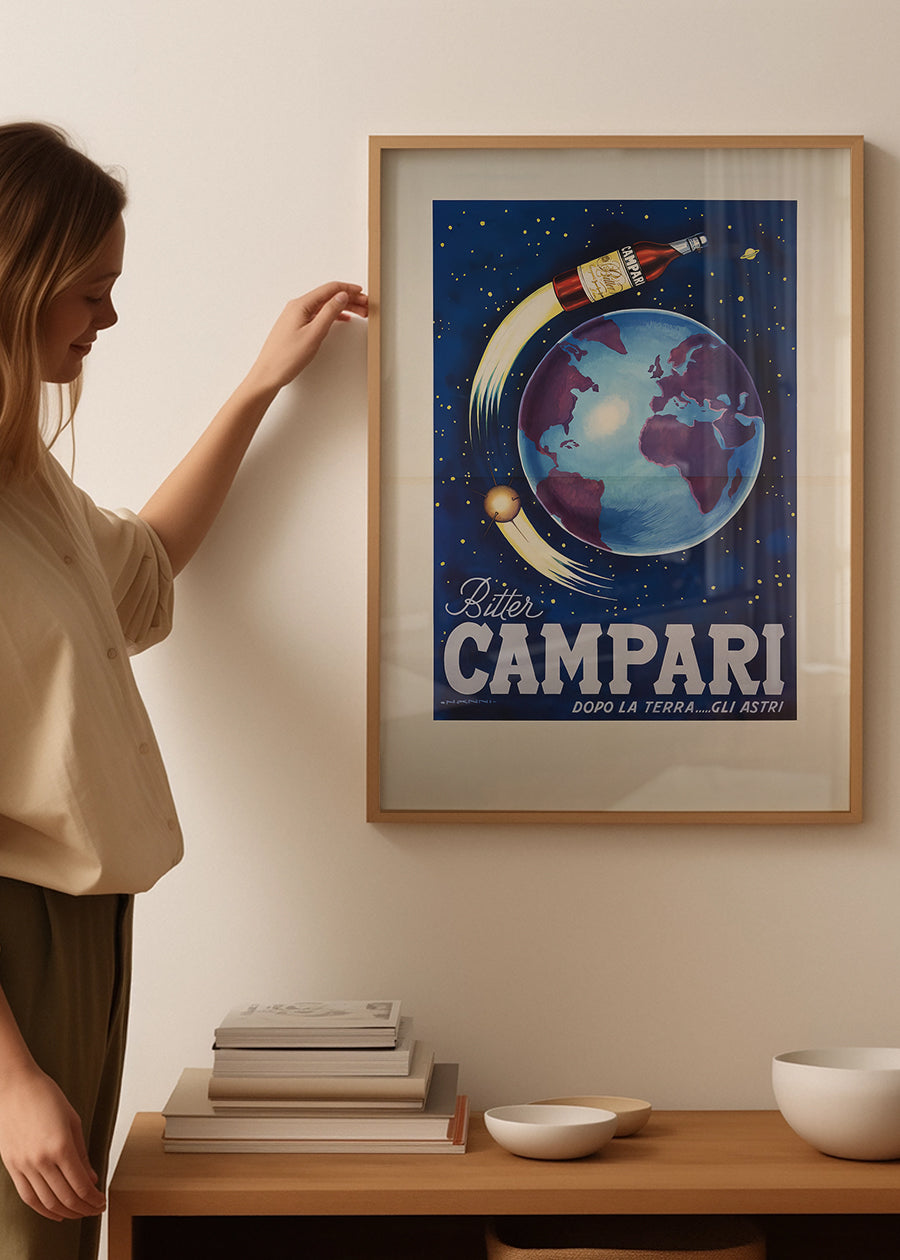 Campari Space Poster Print