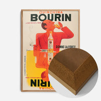 Vintage Bourin Alcohol Poster Print