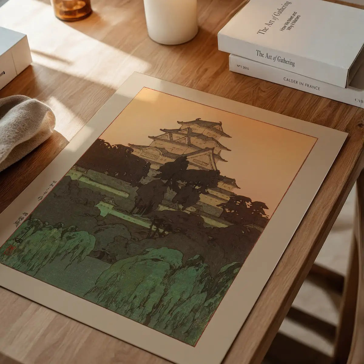Himeji Castle by Yoshida Hiroshi