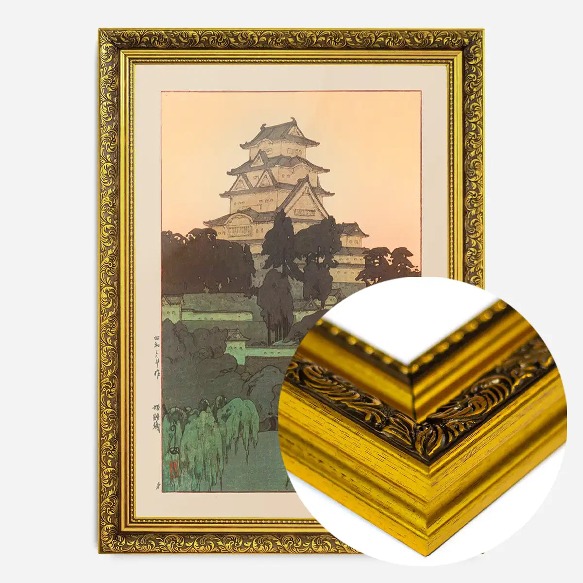 Himeji Castle by Yoshida Hiroshi
