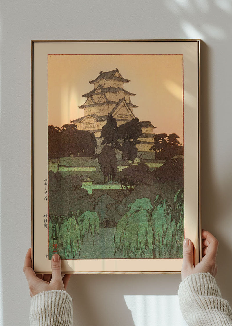 Himeji Castle by Yoshida Hiroshi