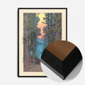 Black Wood Frame