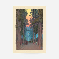 4 Prints & Frames - Yoshida Hiroshi Bundle 1