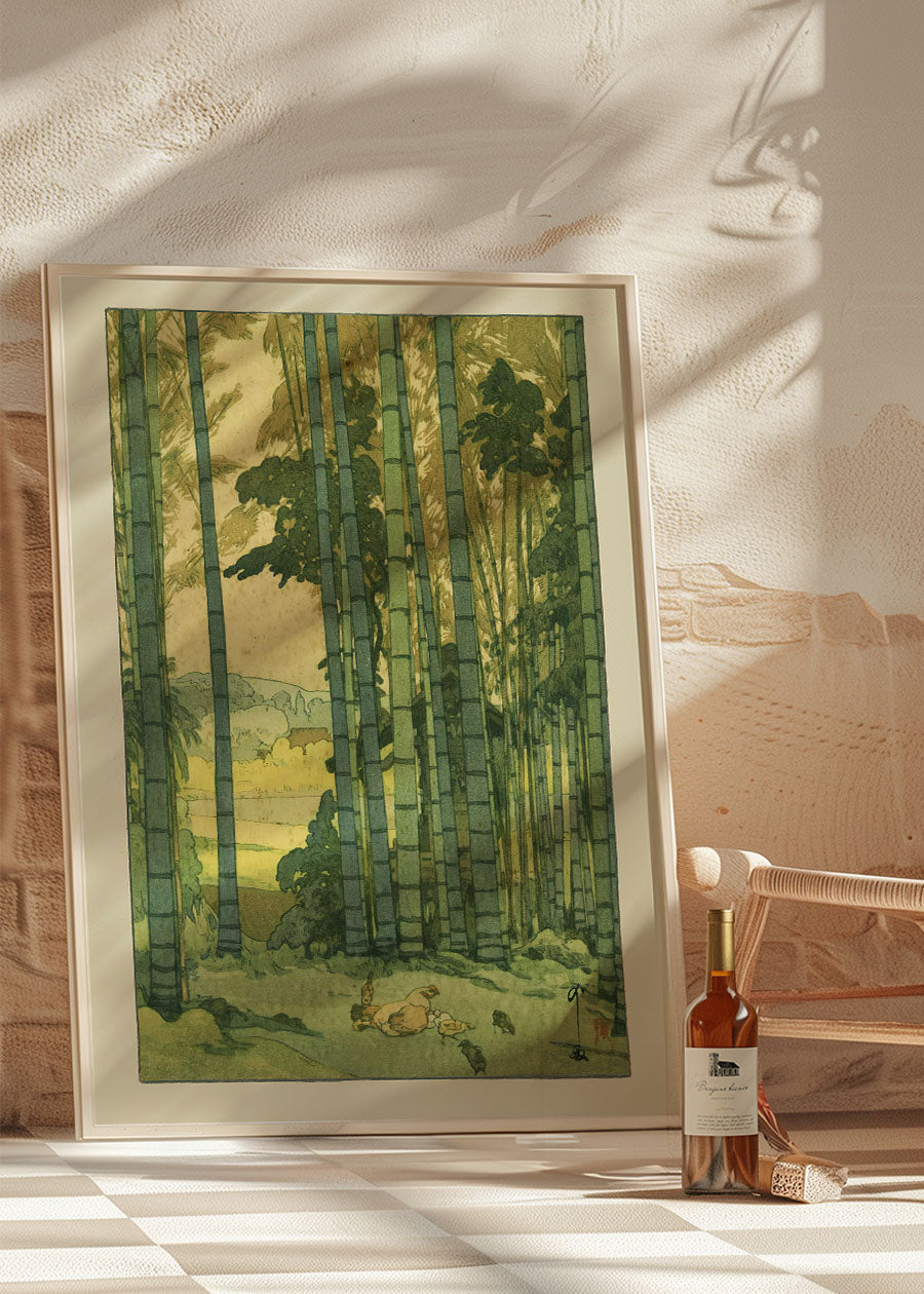 Bamboo Grove by Yoshida Hiroshi – InkAndDrop
