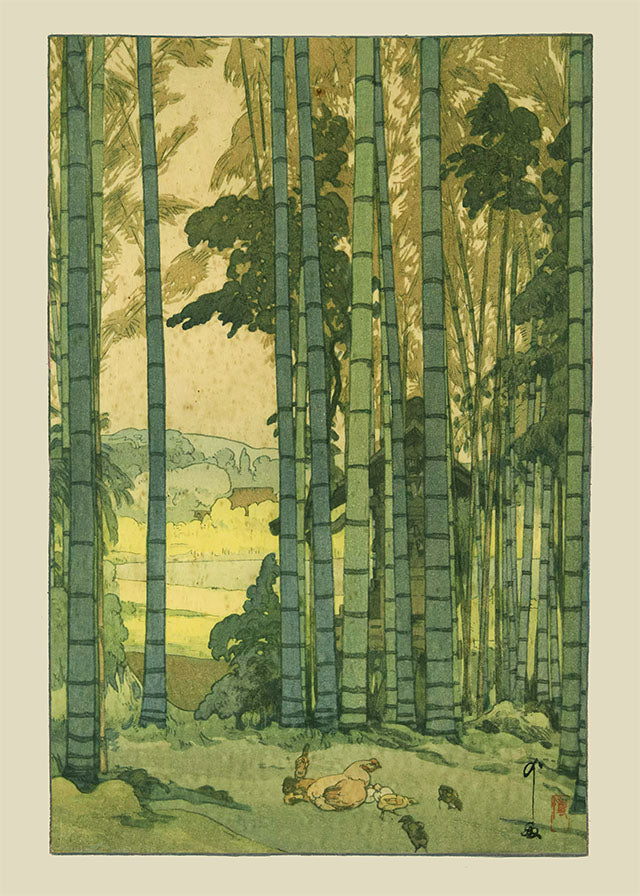 Bamboo Grove by Yoshida Hiroshi