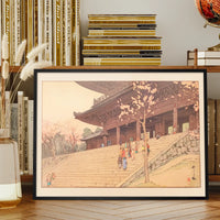 Chion Temple Gate by Yoshida Hiroshi