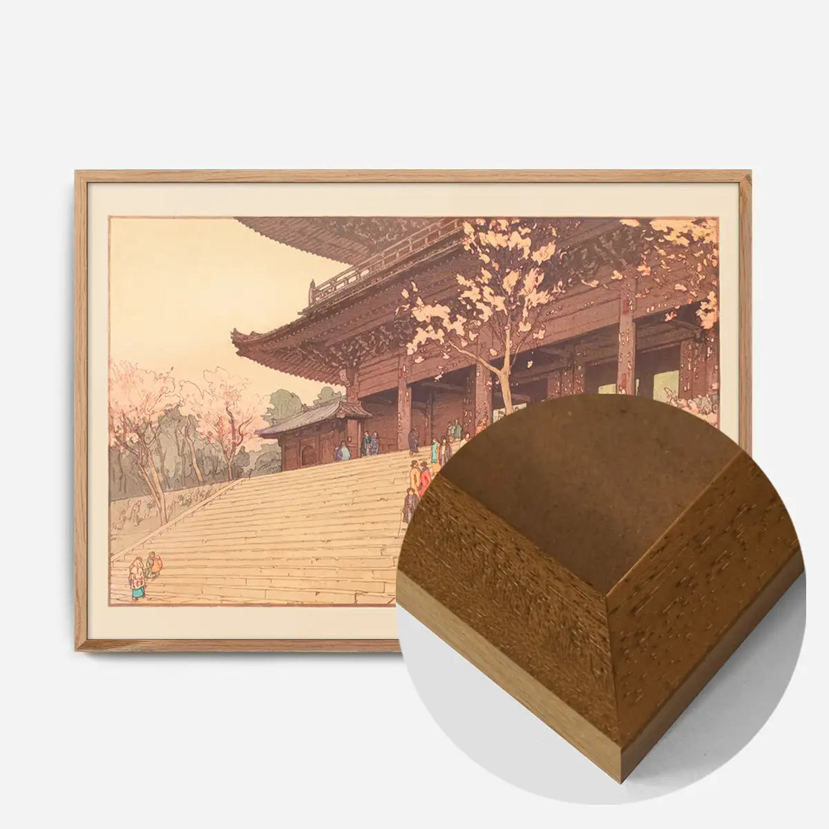 Chion Temple Gate by Yoshida Hiroshi