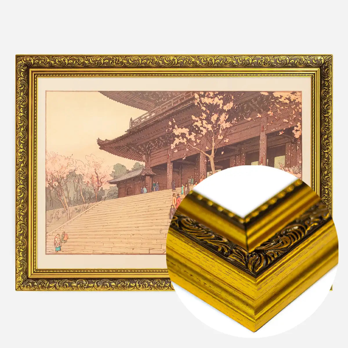 Chion Temple Gate by Yoshida Hiroshi