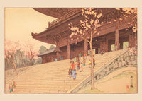 Chion Temple Gate by Yoshida Hiroshi