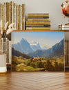 A Scene in the Bernese Highlands Print by Anton Hansch