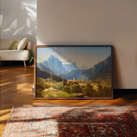 A Scene in the Bernese Highlands Print by Anton Hansch