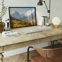 A Scene in the Bernese Highlands Print by Anton Hansch