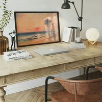 A Tropical Coast Sunset Print by John Martin