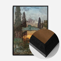 An Arcadian Landscape by Ferdinand Knab Poster Print