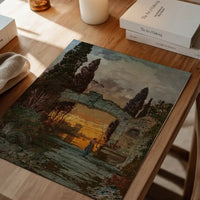 An Arcadian Landscape by Ferdinand Knab Poster Print