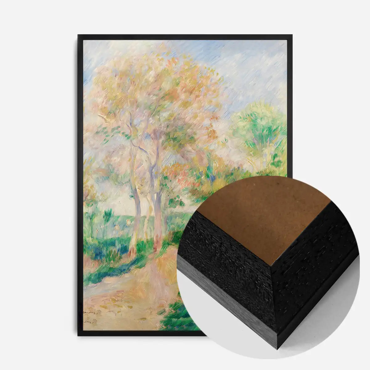 Autumn Landscape by Pierre-Auguste Renoir Poster Print