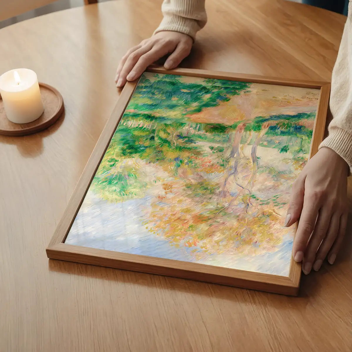 Autumn Landscape by Pierre-Auguste Renoir Poster Print