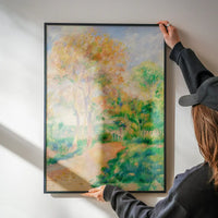 Autumn Landscape by Pierre-Auguste Renoir Poster Print