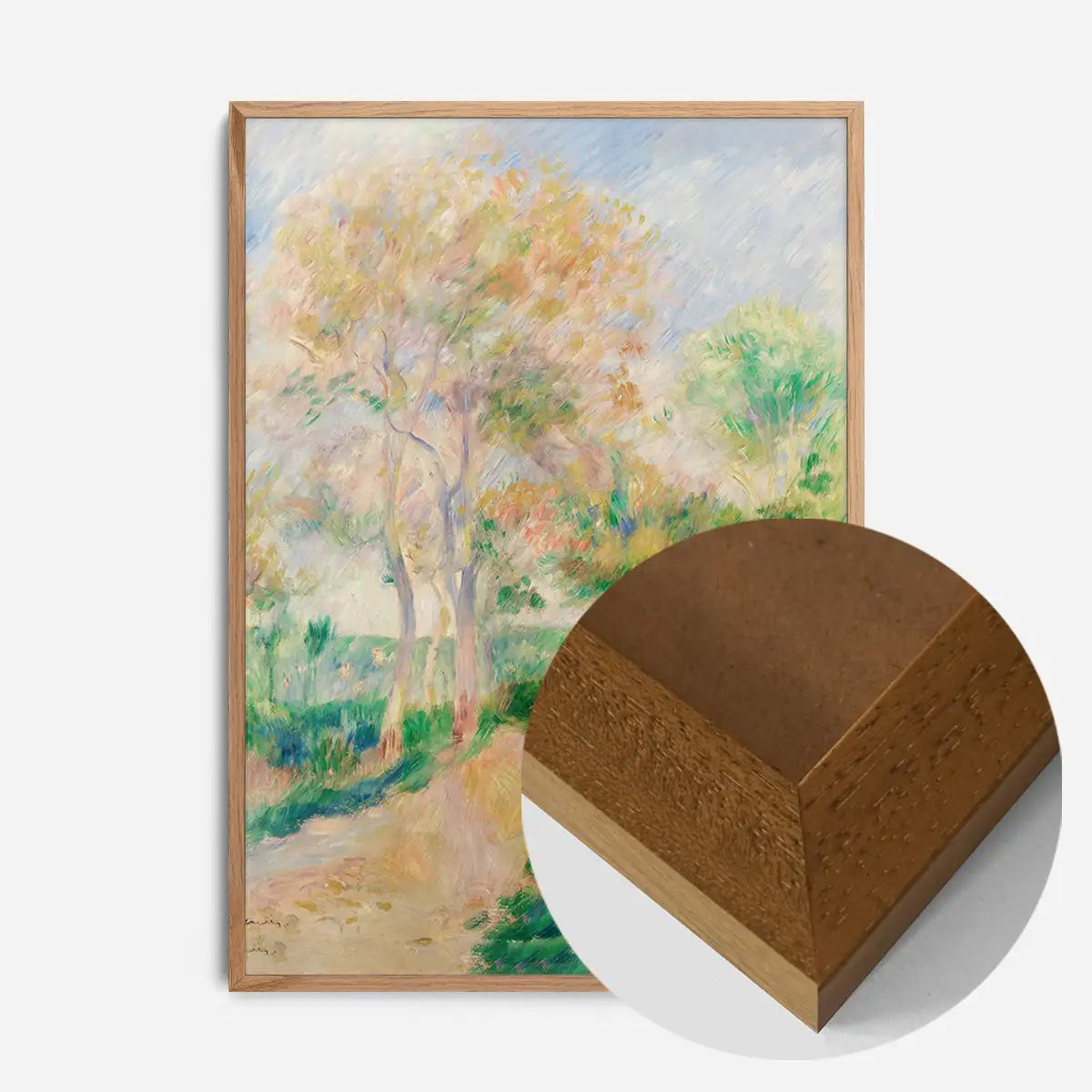 Autumn Landscape by Pierre-Auguste Renoir Poster Print