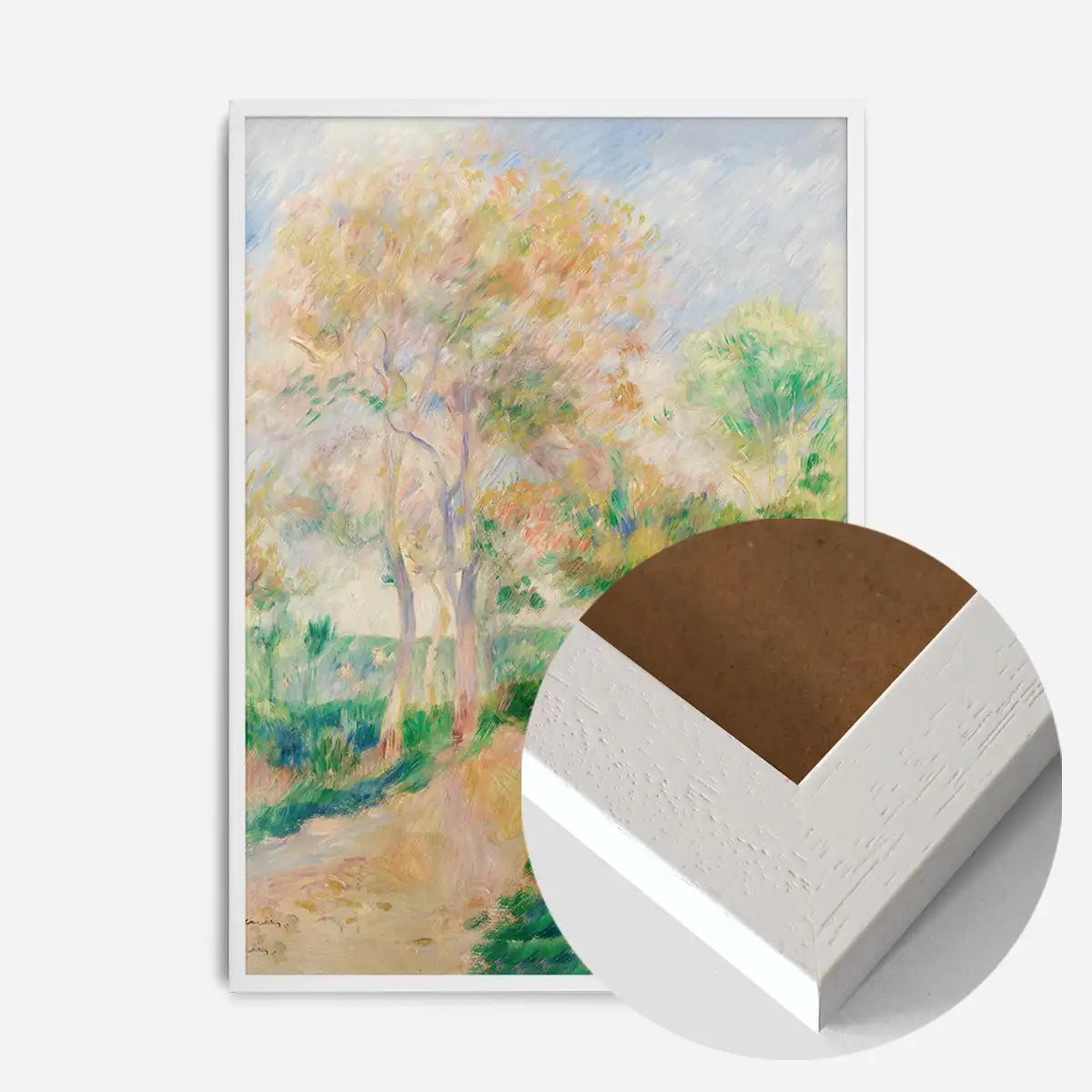 Autumn Landscape by Pierre-Auguste Renoir Poster Print