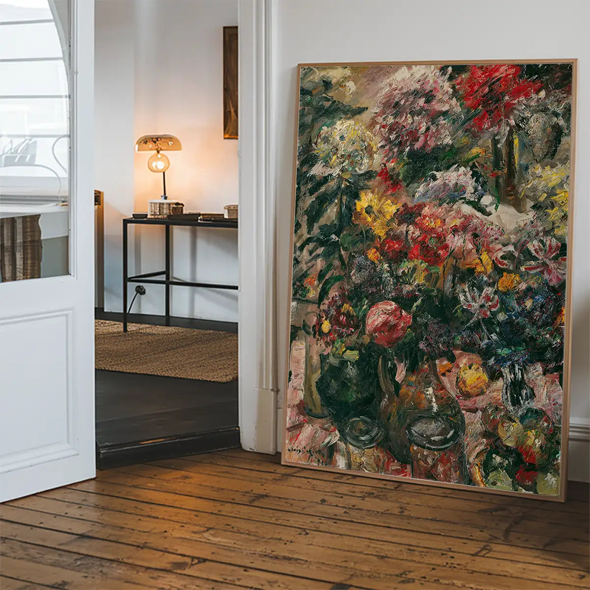 Chrysanthemen Und Amaryllis 1922 by Lovis Corinth Poster Print