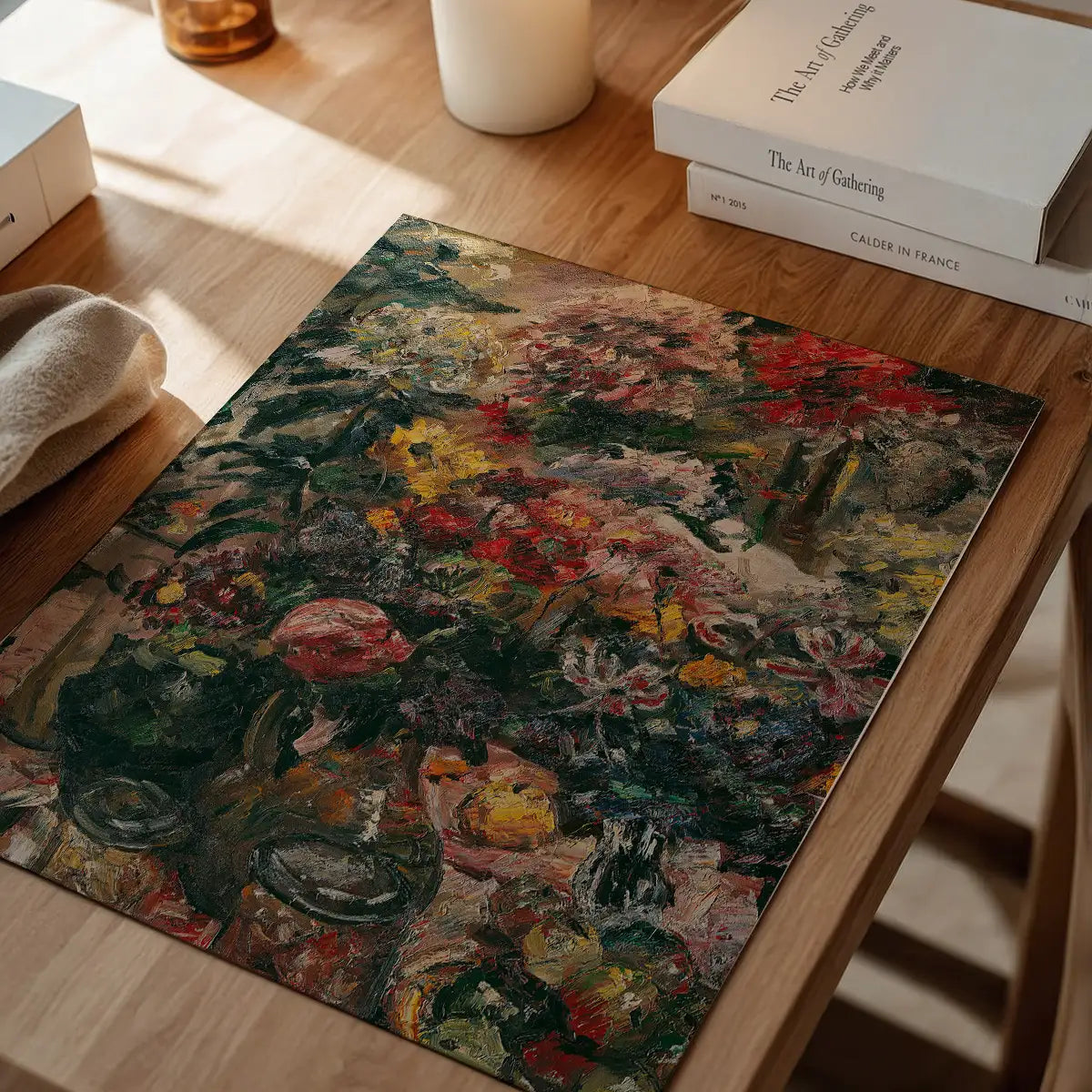 Chrysanthemen Und Amaryllis 1922 by Lovis Corinth Poster Print