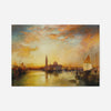 Ducal palace Sunset Print by Thomas Moran