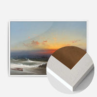 Evening on the Seashore Print by James Hamilton