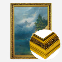 Gebirgssee (1846) by Wilhelm Steinfeld Poster Print