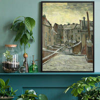 Houses from the back by Vincent van Gogh Poster Print