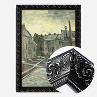 Houses from the back by Vincent van Gogh Poster Print